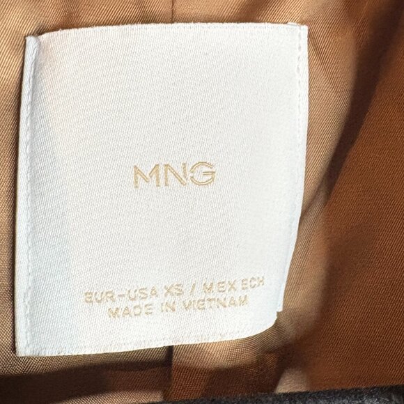 MNG camel tan double button blazer jacket - Picture 4 of 6